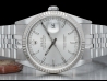 Rolex Datejust 36 Argento Jubilee Silver Lining Dial - Rolex Guarante  Watch  16234